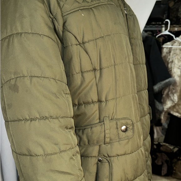 Faded Glory size 2X olive green coat - Picture 8 of 13